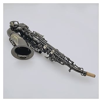 ソプラノサックス Ammon 美品 ブラックニッケル 演奏OK 良品です！ ソプラノサックス Ammon 美品 ブラックニッケル 演奏OK 良品です！